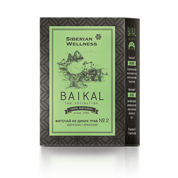 Фиточай из диких трав № 2 (Женская гармония) - Baikal Tea Collection