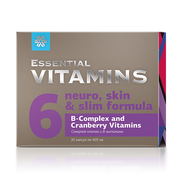 Северная клюква и В-витамины - Essential Vitamins